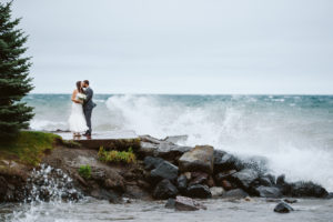 Lake Superior Waves Wedding