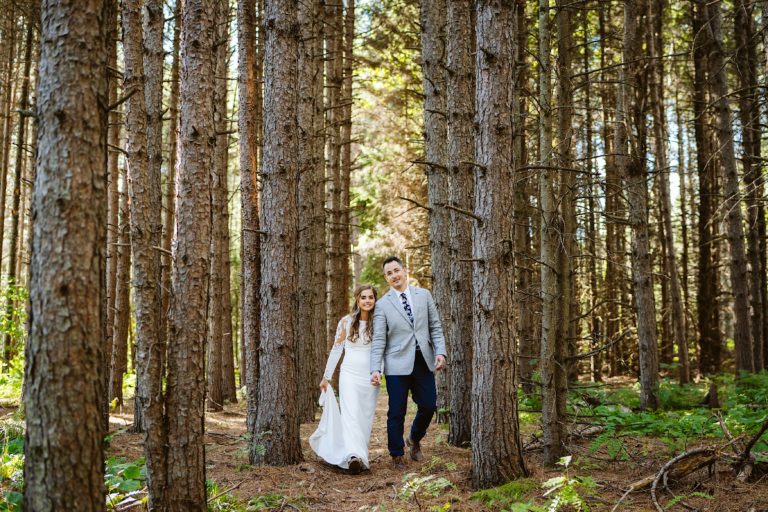Brittney and Jasper – North Shore Lake Superior Intimate Wedding